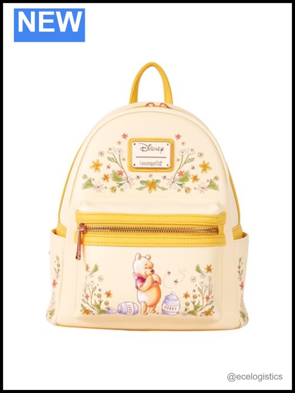Mini Winnie the Pooh Disney Backpack Faux Leather Daypack